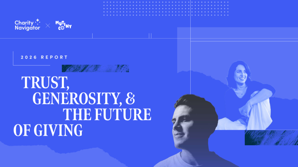 trust, generosity and the future of giving